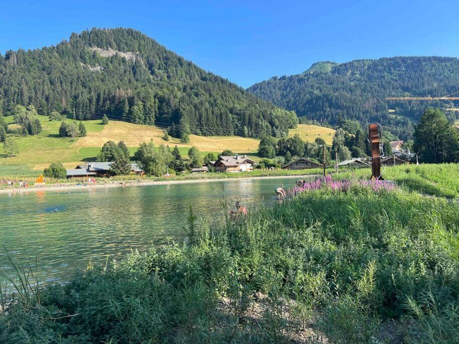 Praz Sur Arly - Proche Des Pistes Et De Megeve Apartment Ngoại thất bức ảnh
